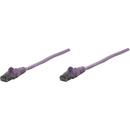 INTELLINET NETWORK SOLUTIONS 0.5 Ft Purple Cat6 Snagless Patch Cable 392990